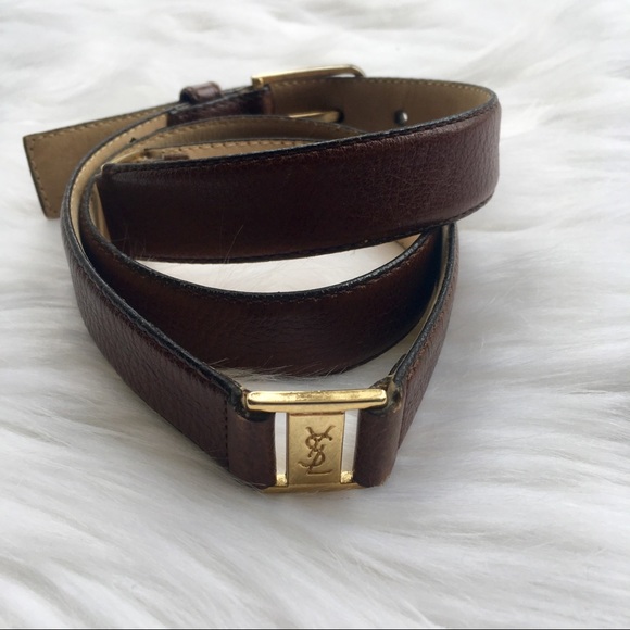 ysl vintage belt